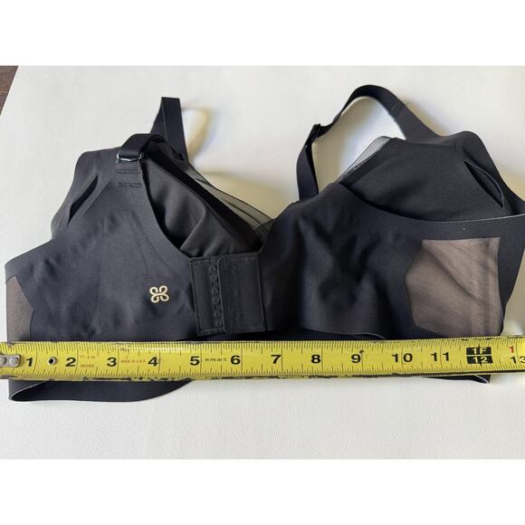 Honeylove T-Shirt Bra Womens Small Black Wireless Mesh Panel Seamless Support - Picture 6 of 6